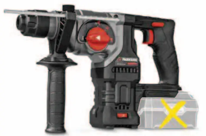 PARKSIDE PKHAP 20 Li A1 Cordless Hammer Drill 20v