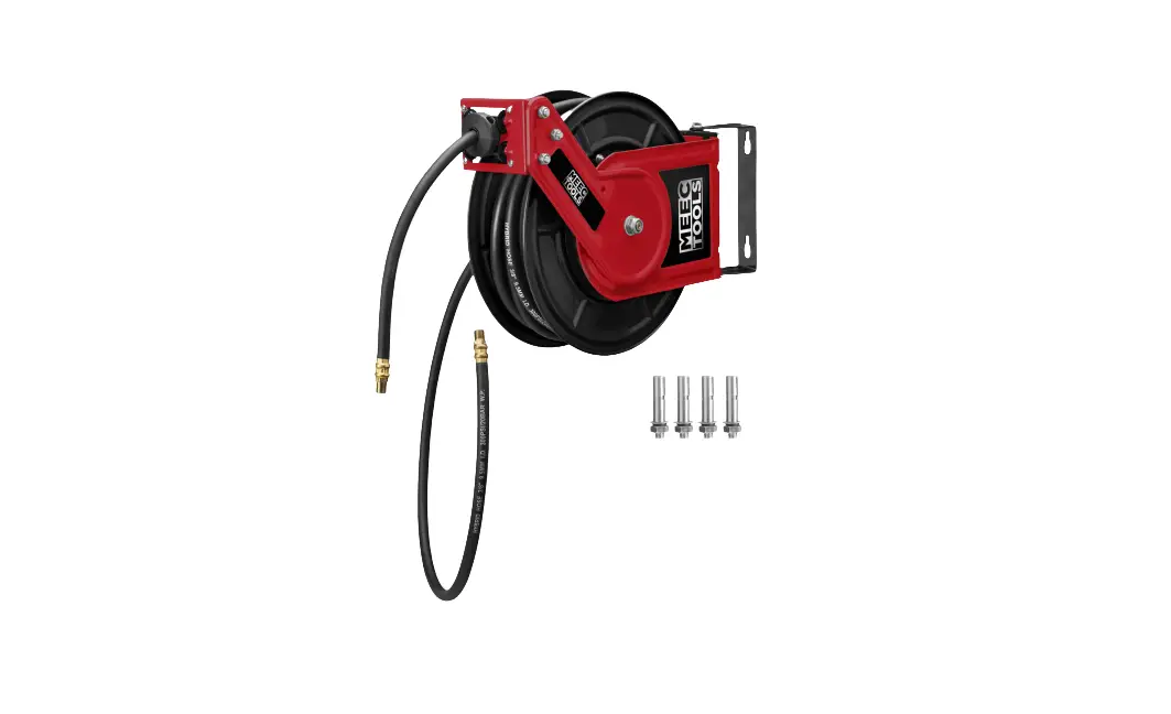 Meec Tools 016850 Hose Retractor Instruction Manual Meec Tools 016850 Hose Retractor Instruction Manual