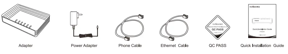 FLYINGVOICE FTA5101 1 FXS VoIP Analog Telephone Adapter-fig2
