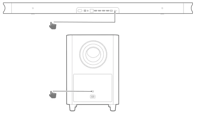 Pair with the JBL SW10 wireless subwoofer