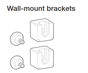 Wall-mount brackets