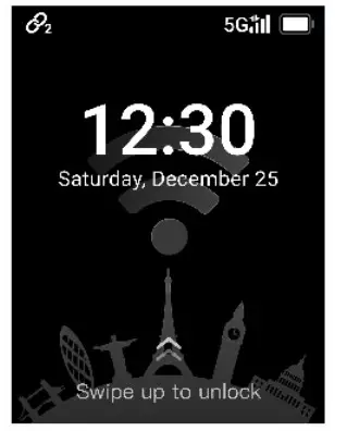 Hongkong Ucloudlink Network Technology GLMU21A01 5G Wireless Data Terminal - Display