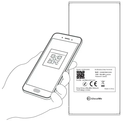 Hongkong Ucloudlink Network Technology GLMU21A01 5G Wireless Data Terminal - Quick Start Guide 2