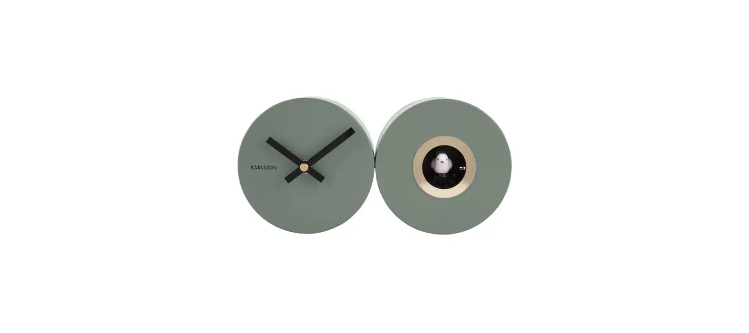 Karlsson Ka5789bk Wall Clock Duo Cuckoo Instruction Manual