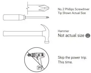 FIG 2 Assembly Tools Required
