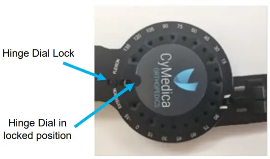 CyMedica ORTHOPEDICS QB1 Post Operative Knee Brace - Fig 9