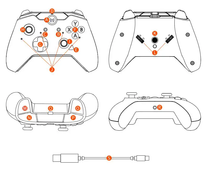 BIGBIG-WON-C1-Rainbow-RGB-Somatosensory-Wired-Gamepad-1