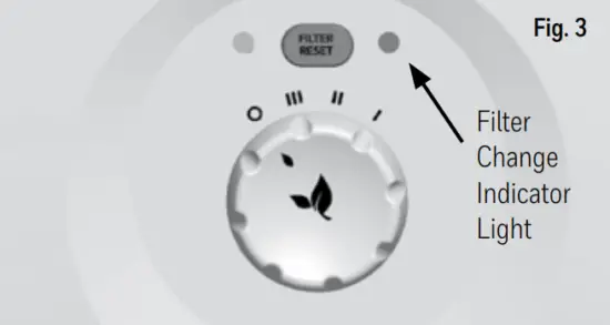 Honeywell HHT270 Series HepaClean Tabletop Air Purifier - Fig 6