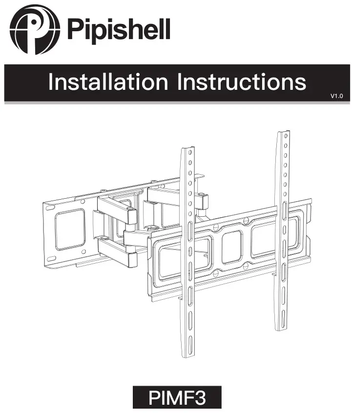 Pipishell Full Tv Wall Mount Bracket Instructions Pipishell Full Tv Wall Mount Bracket Instructions