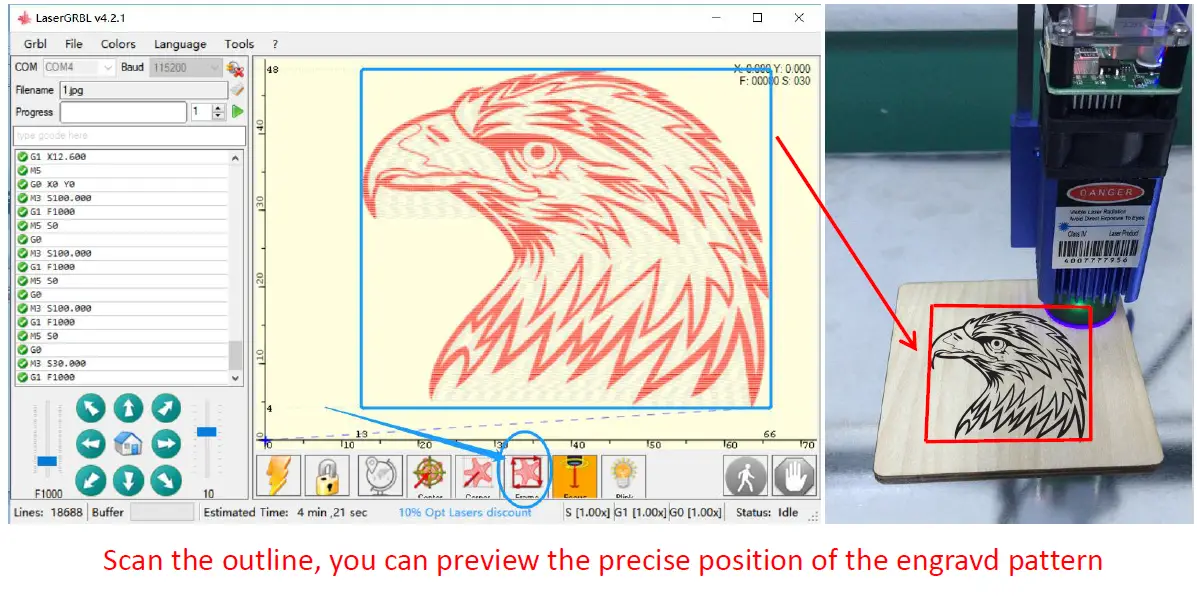SCULPFUN -S6 -Laser -Engraving -Machine -8
