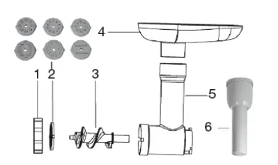 Klarstein-10006254-Bella-Food-Processor-fig-5