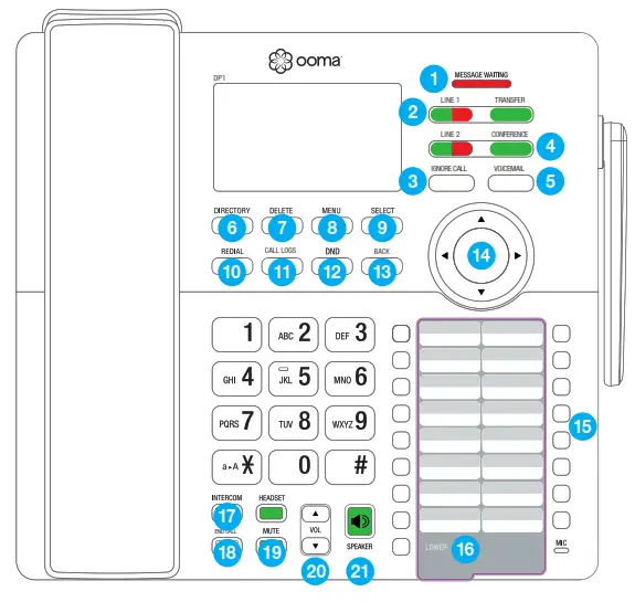 Ooma Dp1 Desk Phone User Manual Ooma Dp1 Desk Phone User Manual