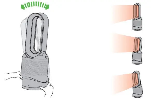 dyson HP02 Pure Hot + Cool Link WiFi Enabled Air Purifier-fig16