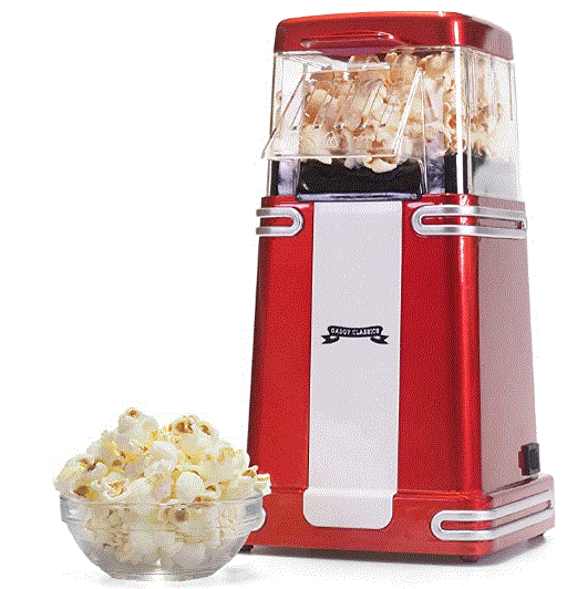 Gadgy Hot Air Popcorn Maker - 1100 Watt - with Measuring Scoop PRODUCT