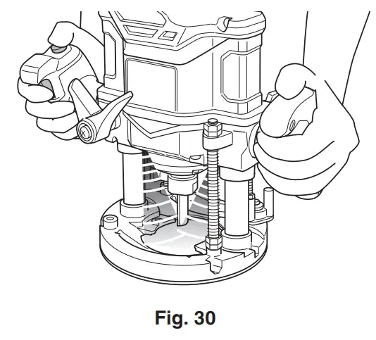 HiKOKI M3612DA 36V Cordless Multi-Volt Brushless Router - fig 2