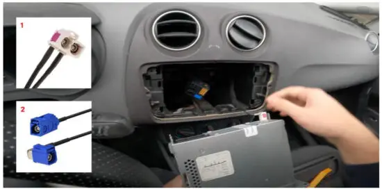 AVISON Sat Nav for Seat Ibiza 7 Inch Car Radio - figure 2