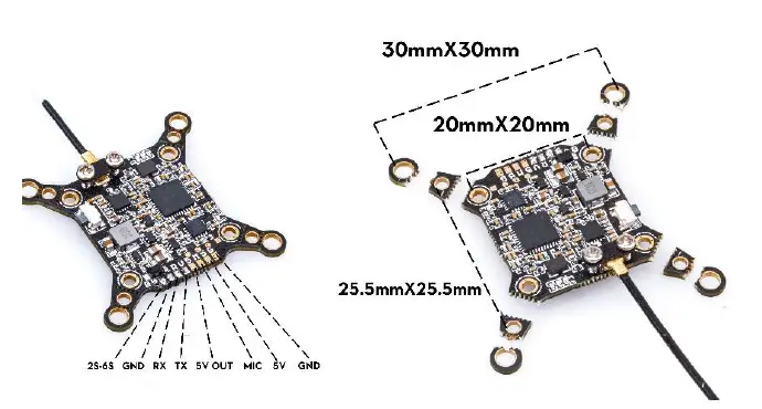 FLYWOO LR4 EXPLORER QUAD ANALOG-6