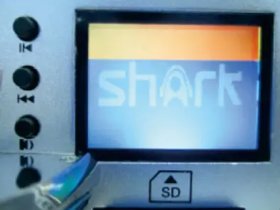 Shark SHKC7800N 2000W 4.1 Channel Motorcycle Marine Audio Speaker - Display