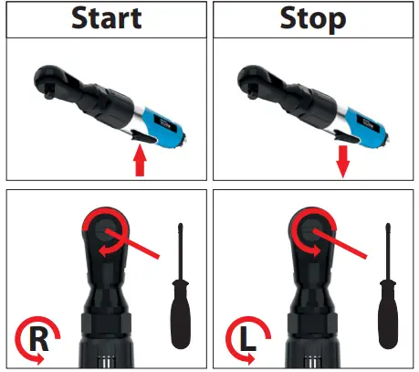 Gude 40123 Ratchet Screwdriver 2