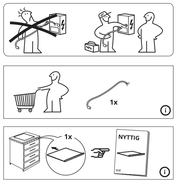 IKEA GRUNDAD Hob User Instruction 2