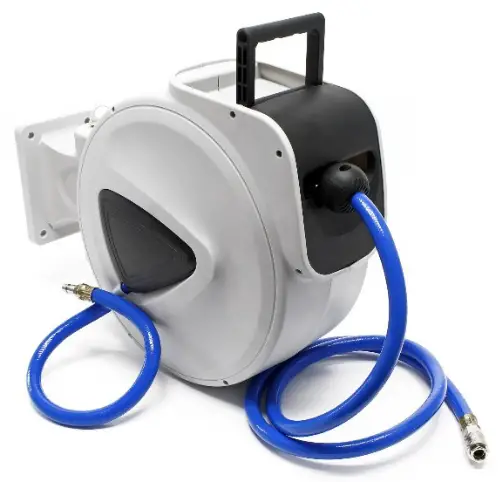 wiltec 60326 Automatic Compressed Air Hose Reel
