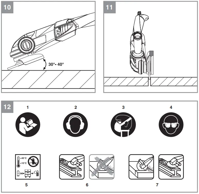 Einhell AXXIO 36230 Q Cordless Angle Grinder - FIG 5