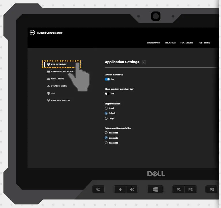 DELL Rugged Control Center 19