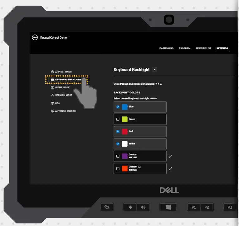 DELL Rugged Control Center 20