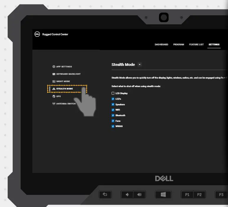 DELL Rugged Control Center 22