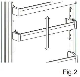 SHARP SJ BA20DMXIE EU 367 Liter NoFrost Refrigerator - FIG 18