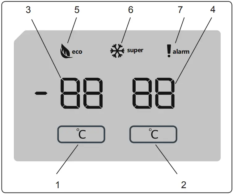 SHARP SJ BA20DMXIE EU 367 Liter NoFrost Refrigerator - FIG 6