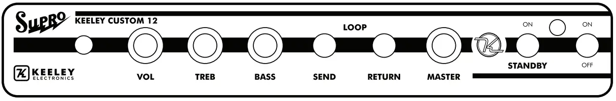 SUPRO 449759 Keeley Custom 10 Full Tube Combo Amplifier for Electric Guitar 1