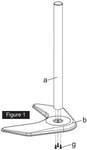 Install the Pole to the Desktop