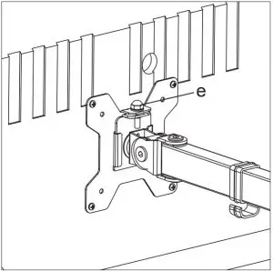 Slide the Side Monitors onto the Head of Swivel Arm