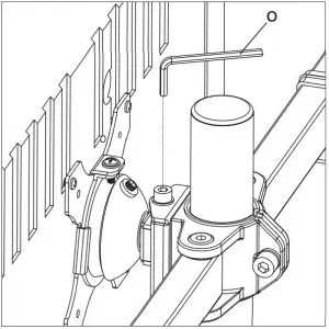 WALI MF003 TV Mount User Guide Adjust the Horizontal Level of Monitors