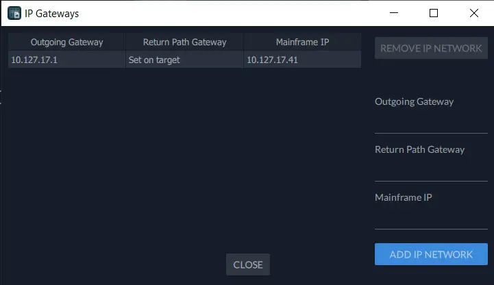 GV K Manager Pro Application Software - IP Gateways