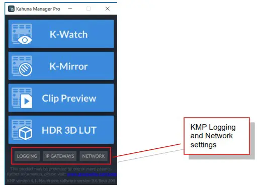 GV K Manager Pro Application Software - Manager Pro Settings 2