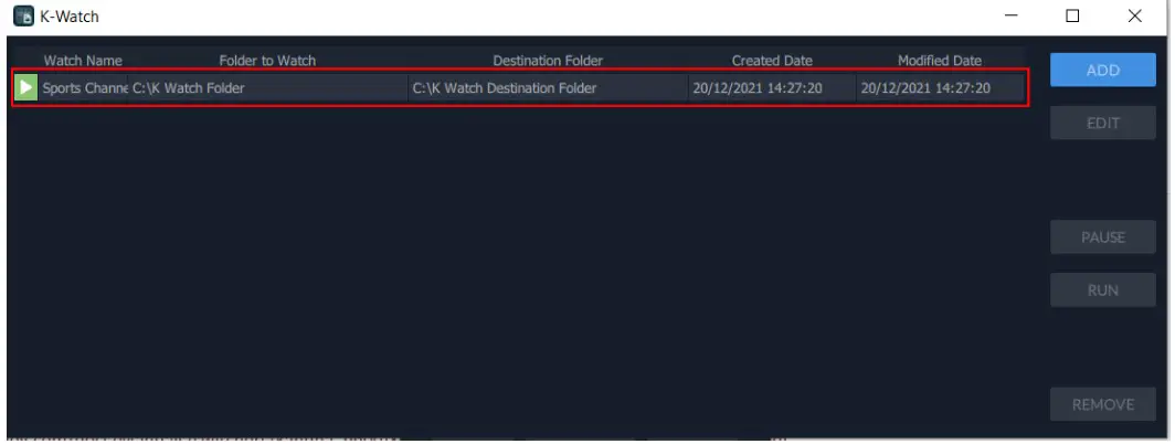 GV K Manager Pro Application Software - Quick Setup 6