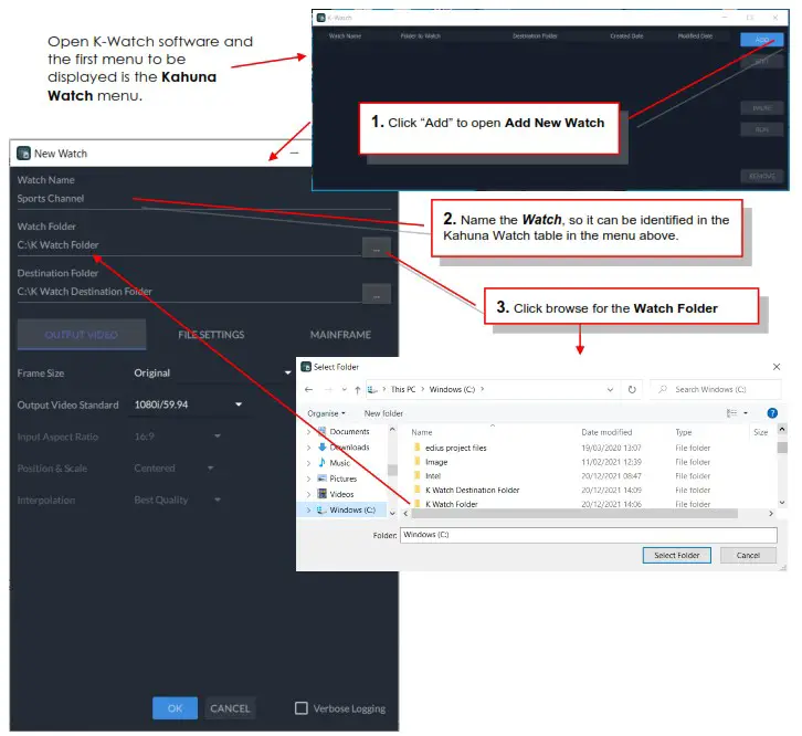 GV K Manager Pro Application Software - Quick Setup