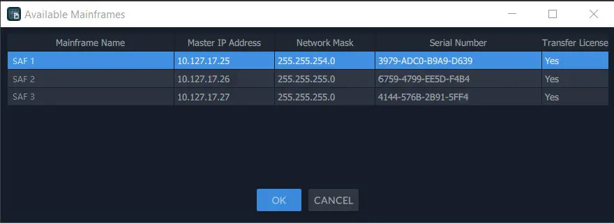 GV K Manager Pro Application Software - Setting up a Mirror or Backup service 3