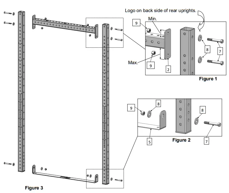 PRX PERFORMANCE Build Limitless® Full Cage Rack - fig2