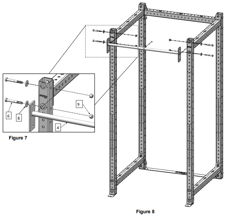 PRX PERFORMANCE Build Limitless® Full Cage Rack - fig4