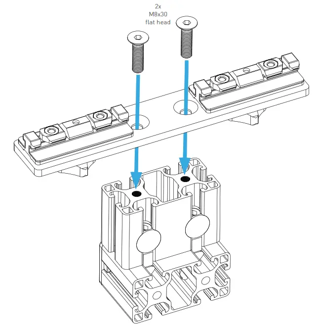 MONSTER 0401 Rail Mount Mouse - ASSEMBLY1