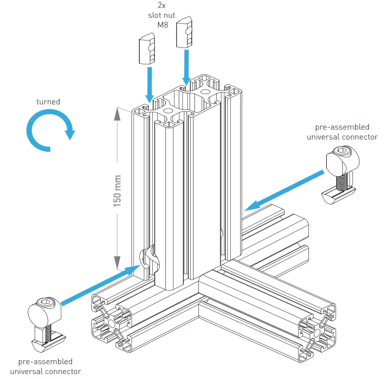 MONSTER 0401 Rail Mount Mouse - ASSEMBLY4