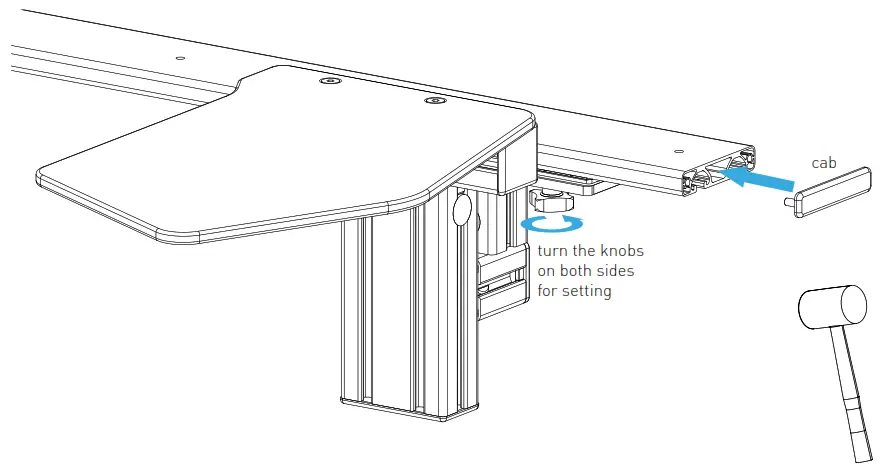 MONSTER 0401 Rail Mount Mouse - turn the knobs