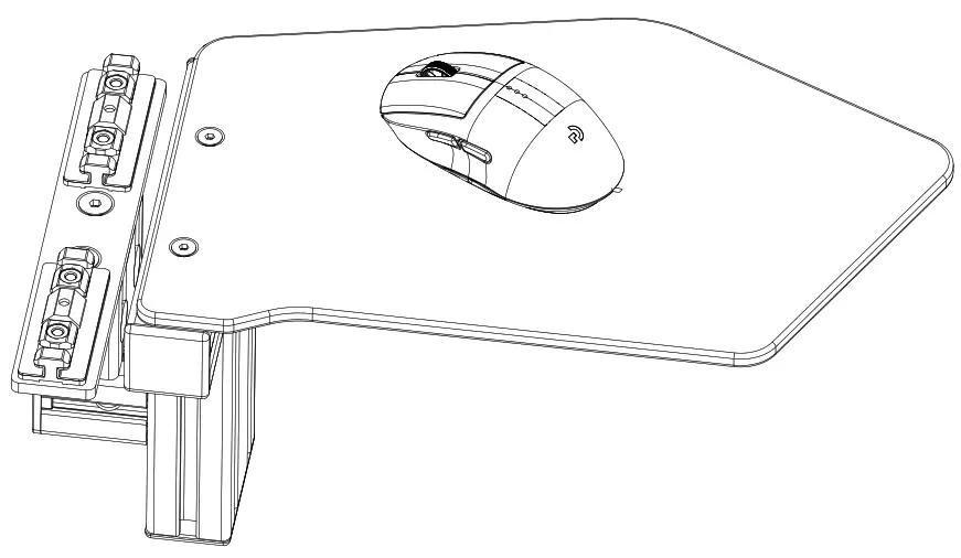 MONSTER 0401 Rail Mount Mouse