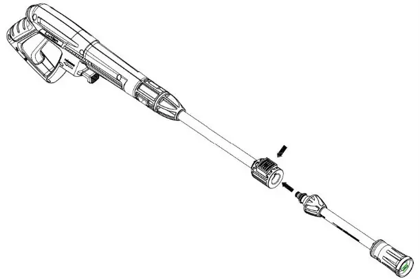 JDW Pressure Washer -extension wand
