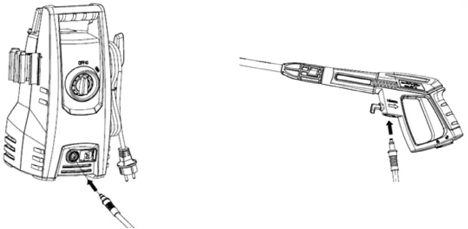 JDW Pressure Washer - pressure hose