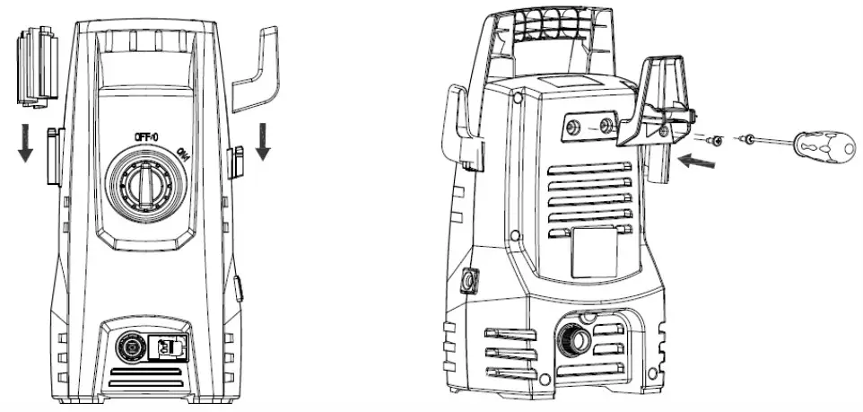 JDW Pressure Washer - unpacked