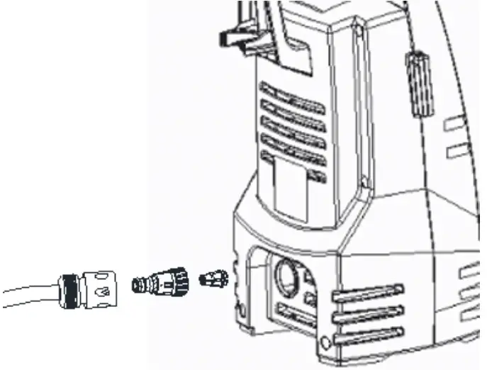 JDW Pressure Washer - waterspout.